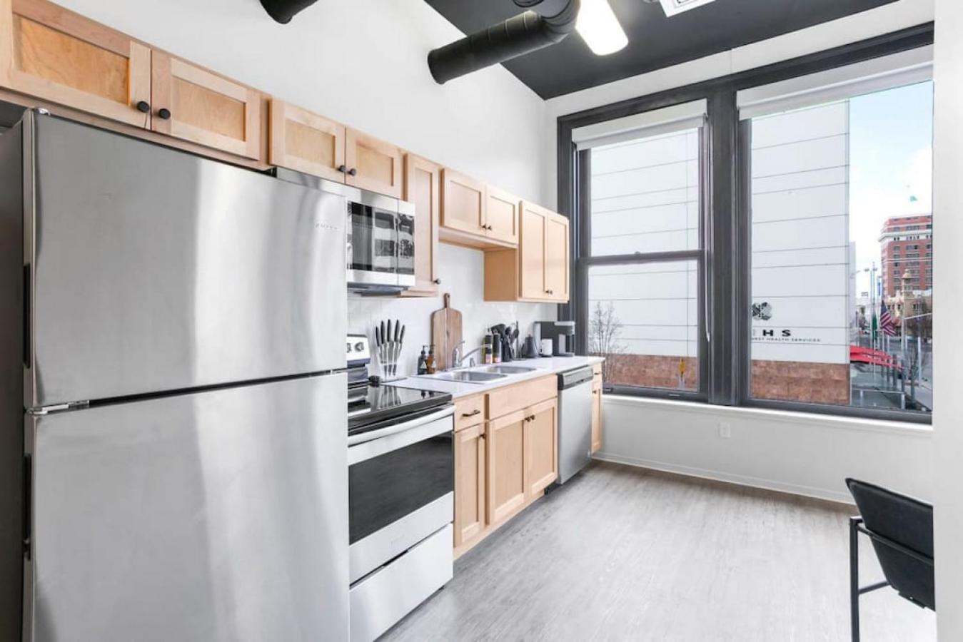Apartment Convenient Downtown Loft Wifi And Elevator Spokane